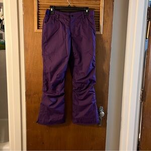Youth Girls 686 Mini Princess Shredders Snow Pants Sz. 7 Purple